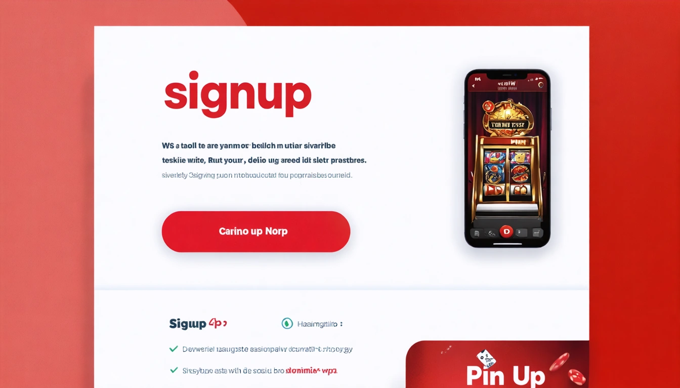 signup Pin Up